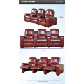 China Auditorium Seating Cinema Hall Chair Film Seating (T015-S)